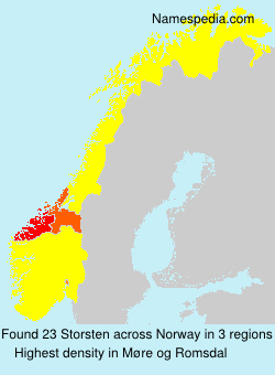 Surname Storsten in Norway Surname Storsten in Norway