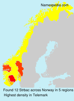 Surname Strbac in Norway Surname Strbac in Norway