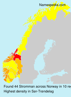 Surname Stromman in Norway Surname Stromman in Norway