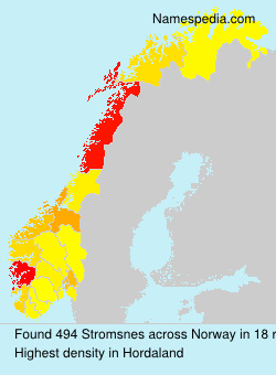 Surname Stromsnes in Norway Surname Stromsnes in Norway