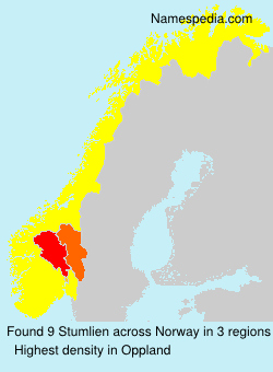 Surname Stumlien in Norway Surname Stumlien in Norway