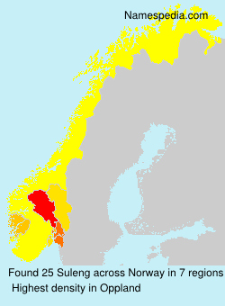 Surname Suleng in Norway Surname Suleng in Norway