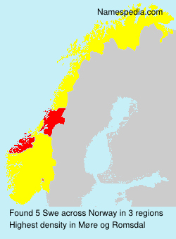 Surname Swe in Norway Surname Swe in Norway
