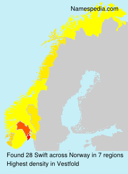 Surname Swift in Norway Surname Swift in Norway
