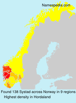 Surname Systad in Norway Surname Systad in Norway
