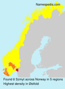 Surname Szmyt in Norway Surname Szmyt in Norway