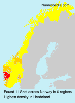 Surname Szot in Norway Surname Szot in Norway