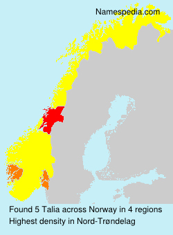Surname Talia in Norway