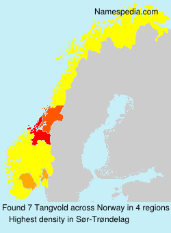 Surname Tangvold in Norway Surname Tangvold in Norway