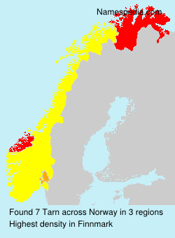 Surname Tarn in Norway Surname Tarn in Norway