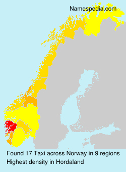 Surname Taxi in Norway Surname Taxi in Norway