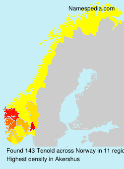 Surname Tenold in Norway Surname Tenold in Norway