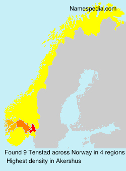 Surname Tenstad in Norway Surname Tenstad in Norway