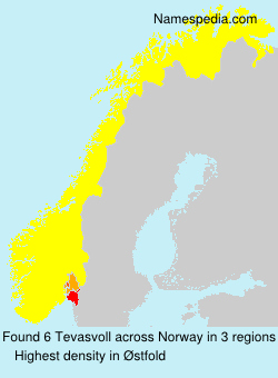 Surname Tevasvoll in Norway Surname Tevasvoll in Norway