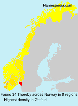 Surname Thoreby in Norway Surname Thoreby in Norway