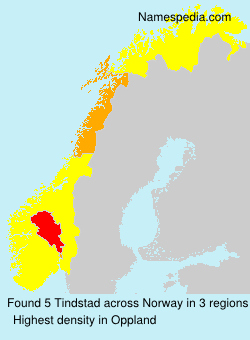 Surname Tindstad in Norway Surname Tindstad in Norway