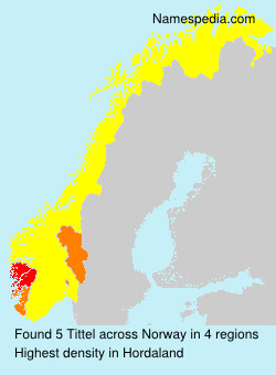 Surname Tittel in Norway Surname Tittel in Norway