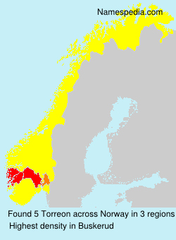 Surname Torreon in Norway Surname Torreon in Norway