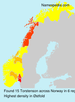 Surname Torstenson in Norway Surname Torstenson in Norway