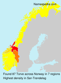 Surname Torve in Norway Surname Torve in Norway