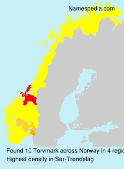Surname Torvmark in Norway Surname Torvmark in Norway