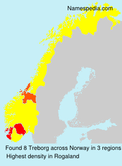 Surname Treborg in Norway Surname Treborg in Norway