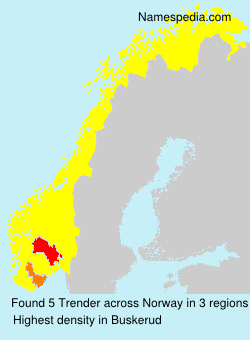Surname Trender in Norway Surname Trender in Norway
