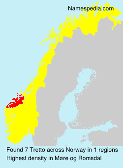 Surname Tretto in Norway Surname Tretto in Norway