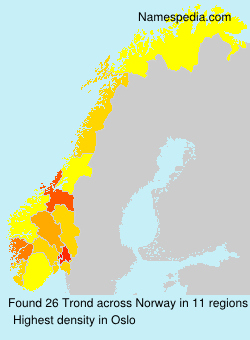 Surname Trond in Norway Surname Trond in Norway