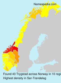 Surname Trygstad in Norway Surname Trygstad in Norway