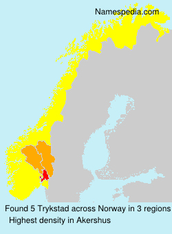 Surname Trykstad in Norway Surname Trykstad in Norway