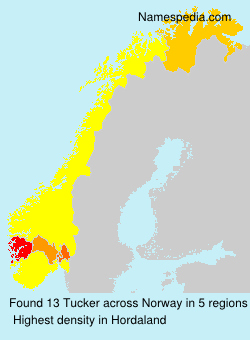 Surname Tucker in Norway Surname Tucker in Norway