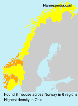 Surname Tudose in Norway Surname Tudose in Norway