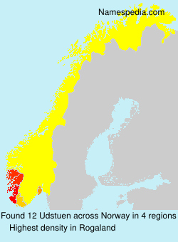 Surname Udstuen in Norway Surname Udstuen in Norway