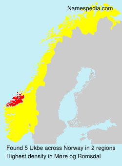 Surname Ukbe in Norway