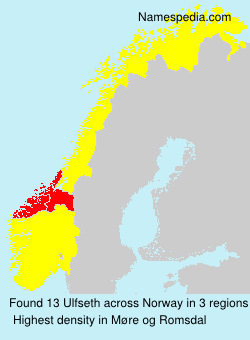 Surname Ulfseth in Norway Surname Ulfseth in Norway