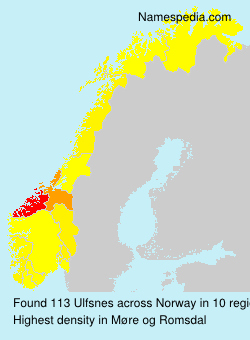 Surname Ulfsnes in Norway Surname Ulfsnes in Norway