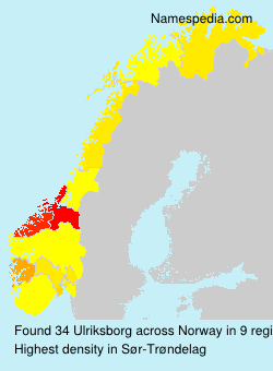 Surname Ulriksborg in Norway Surname Ulriksborg in Norway