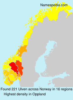 Surname Ulven in Norway Surname Ulven in Norway