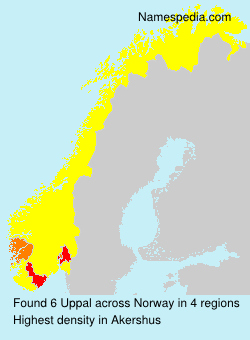 Surname Uppal in Norway Surname Uppal in Norway