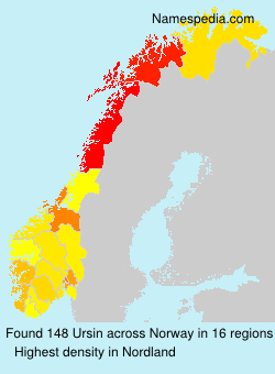 Surname Ursin in Norway Surname Ursin in Norway