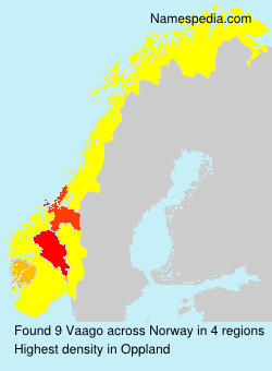 Surname Vaago in Norway Surname Vaago in Norway
