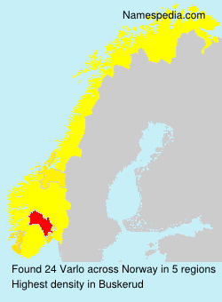 Surname Varlo in Norway Surname Varlo in Norway
