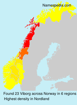 Surname Viborg in Norway Surname Viborg in Norway