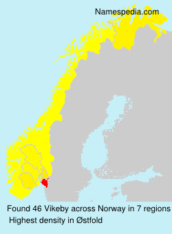 Surname Vikeby in Norway Surname Vikeby in Norway