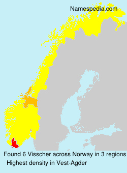 Surname Visscher in Norway Surname Visscher in Norway