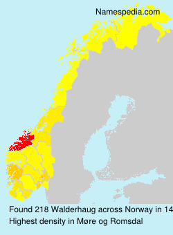 Surname Walderhaug in Norway Surname Walderhaug in Norway