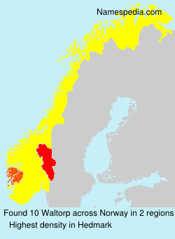 Surname Waltorp in Norway Surname Waltorp in Norway