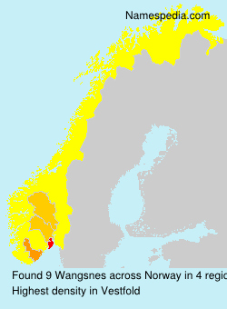 Surname Wangsnes in Norway Surname Wangsnes in Norway