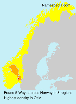 Surname Ways in Norway